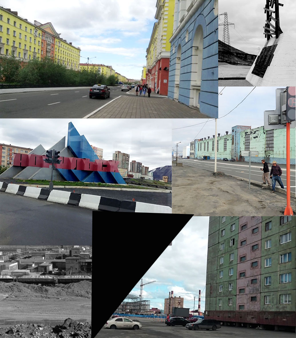 various images of the city